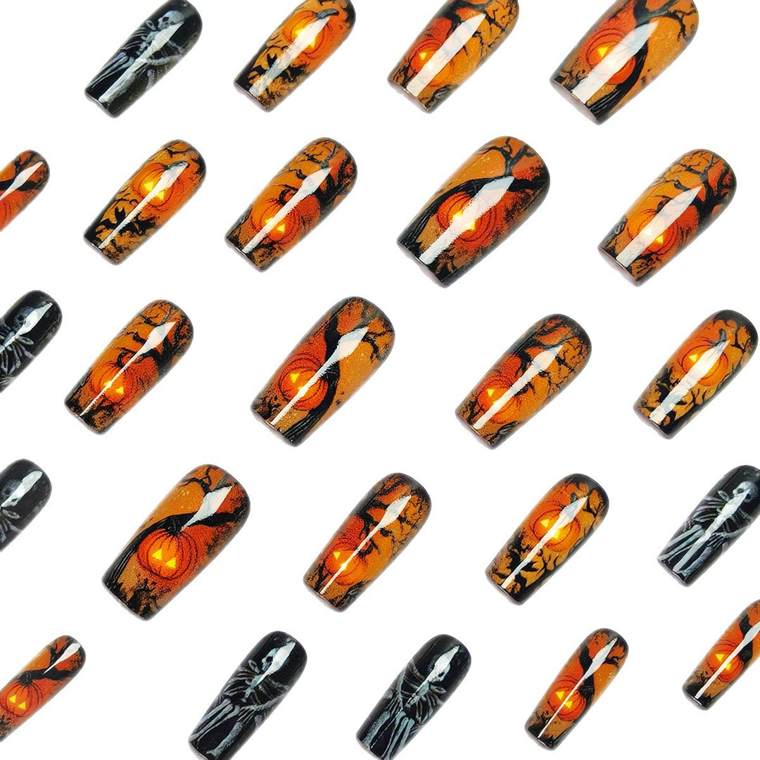 Artificial nails with Halloween design Stornfield