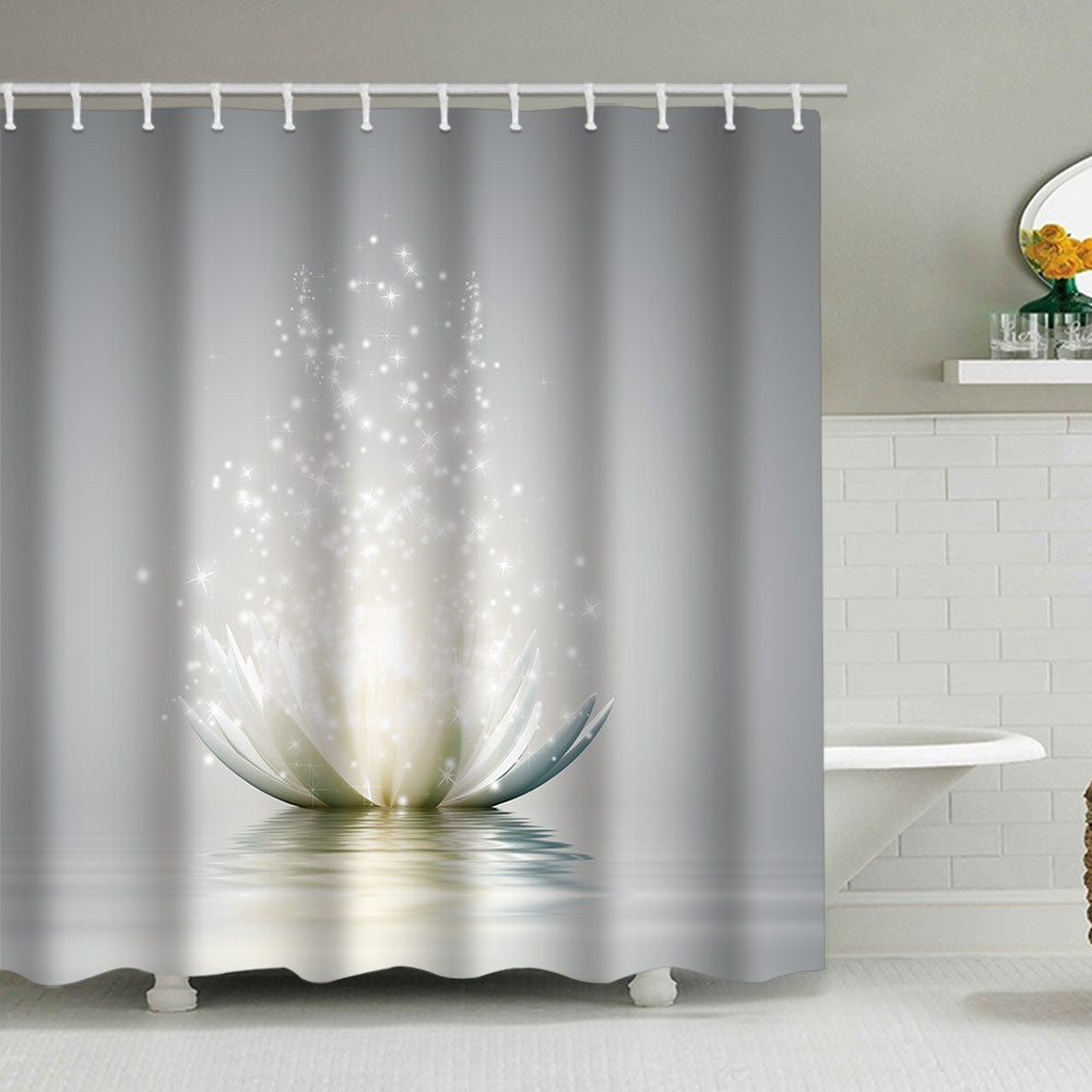 Tranquil Zen Nature Shower Curtain Stornfield