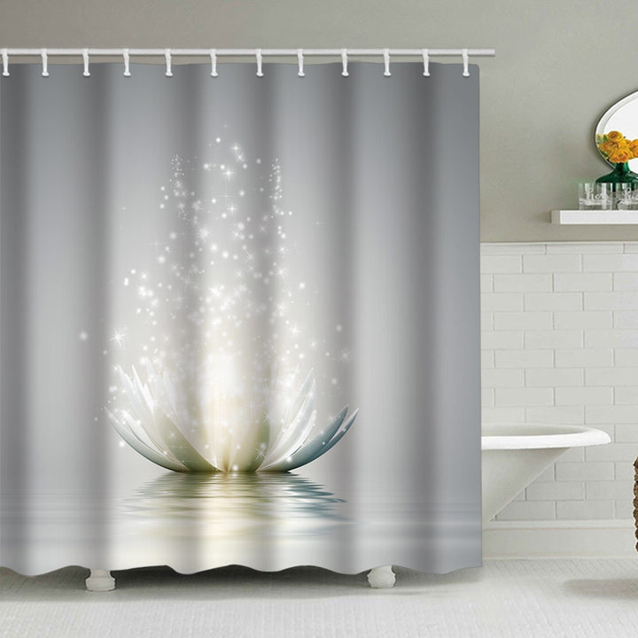 Tranquil Zen Nature Shower Curtain Stornfield