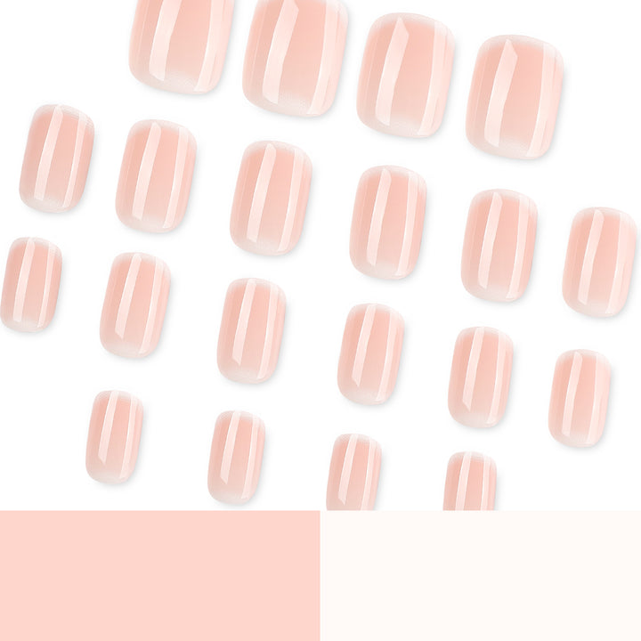 Premium Nail Art in Elegant French-Tip Design Stornfield