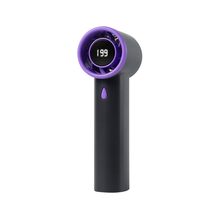 Ladies portable mini fan with digital speed display Stornfield