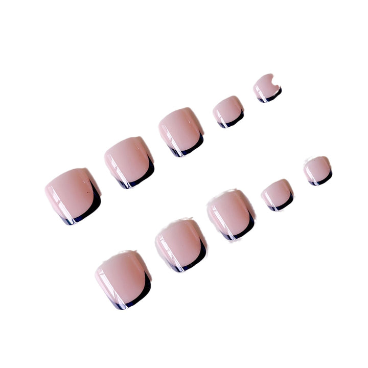 Artificial nail set with elegant tips and ombre effects Stornfield