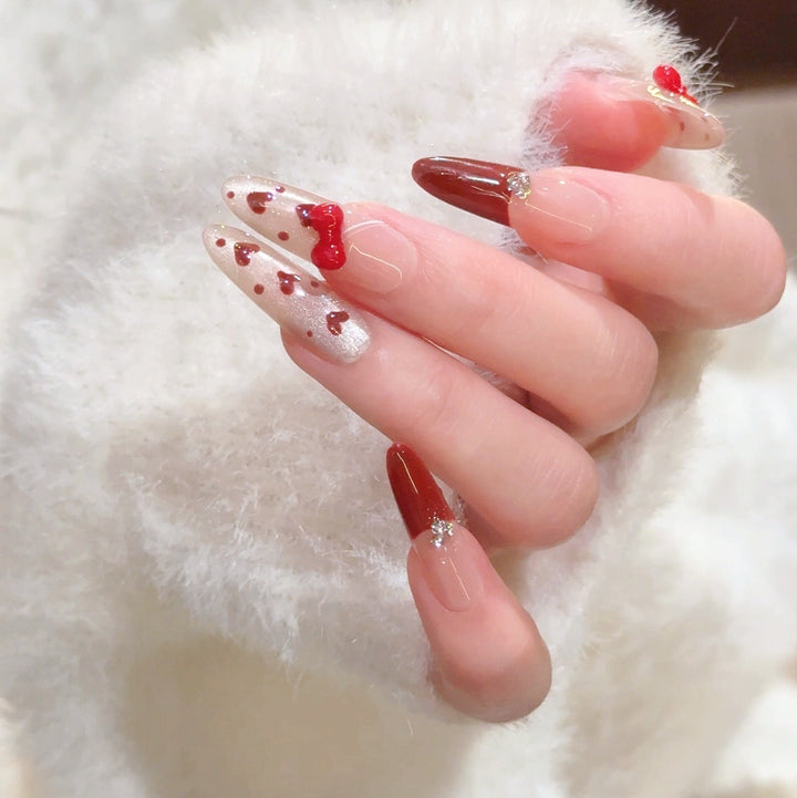 Artistic Press-On Nail Set Stornfield