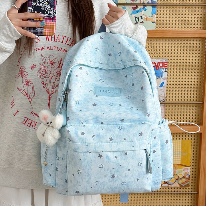 Star-Patterned Casual Backpack Stornfield 1791205141