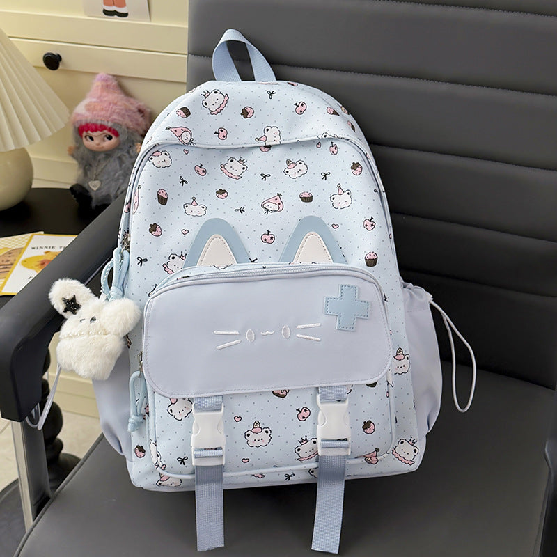 Cartoon-Themed Cat Ears Backpack Stornfield