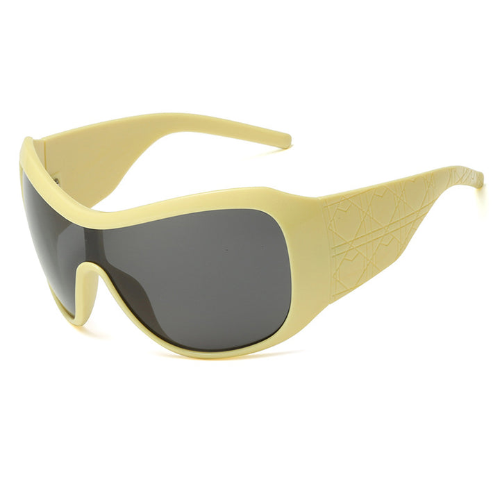 Men's Sporty Wraparound Sunglasses Stornfield