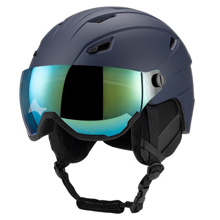 Snow Sports Helmet with Integrated Visor Stornfield