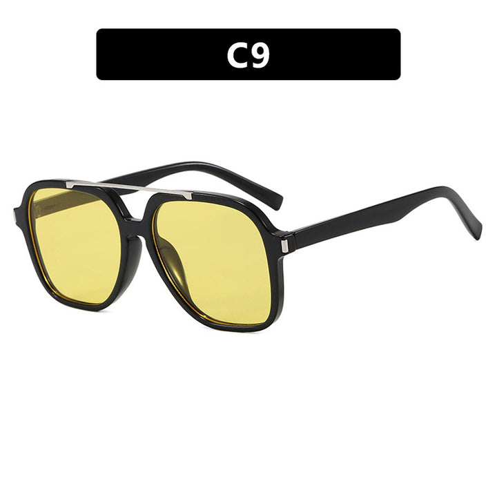 Women's square sunglasses with protective UV filter and elegant frame Stornfield