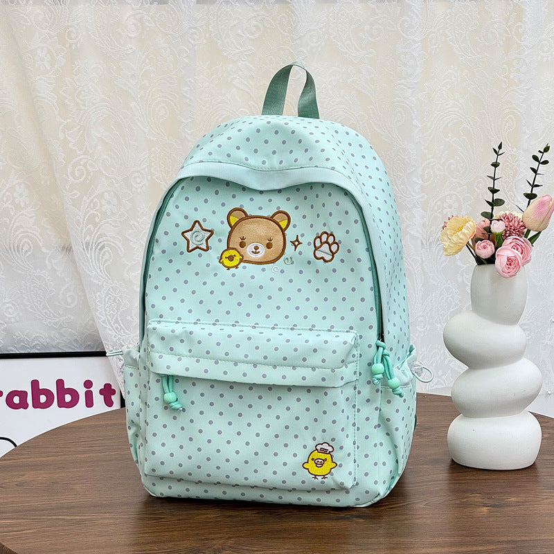 Cute Illustrated Animal-Themed Backpack Stornfield