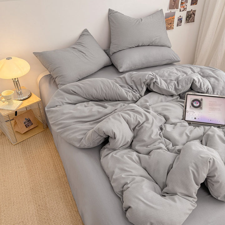 Striped Ultra Soft Duvet Set