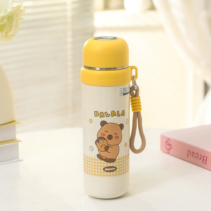 Women's Thermos Bottle in Playful Bear Design Stornfield