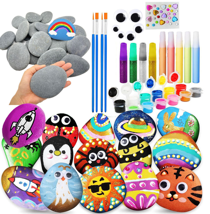 Unisex Creative Paint and Craft Set with Stone Motifs Stornfield