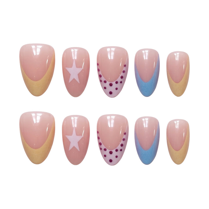 Decorative Themed Press-On Nail Set