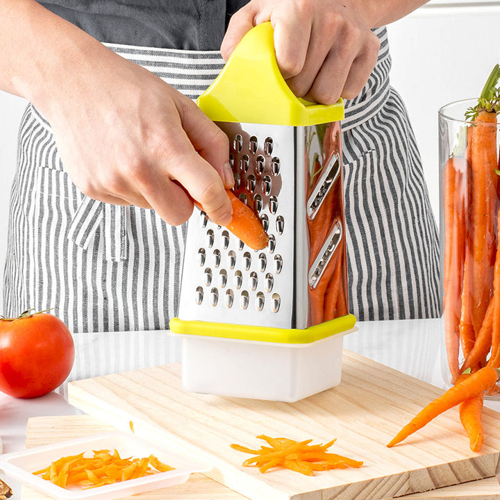 High-quality stainless steel kitchen grater with non-slip handle Stornfield