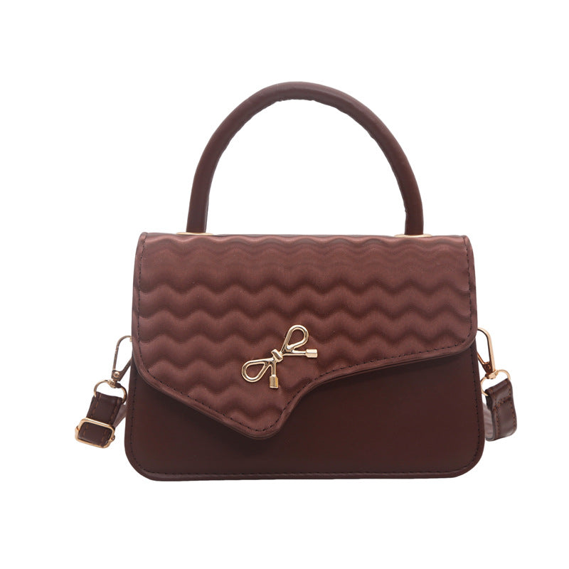 WoChic Textured Handheld Satchel Bag Stornfield
