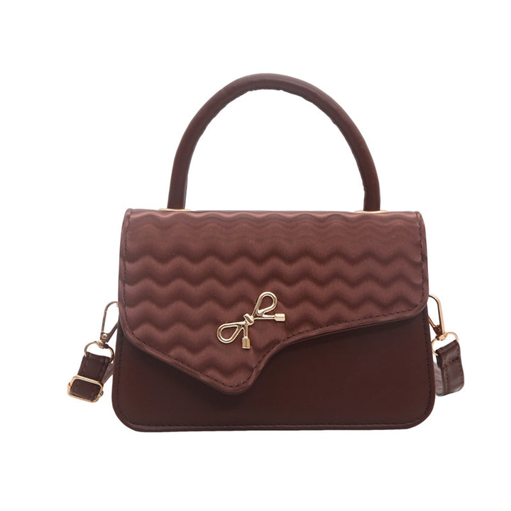 WoChic Textured Handheld Satchel Bag Stornfield