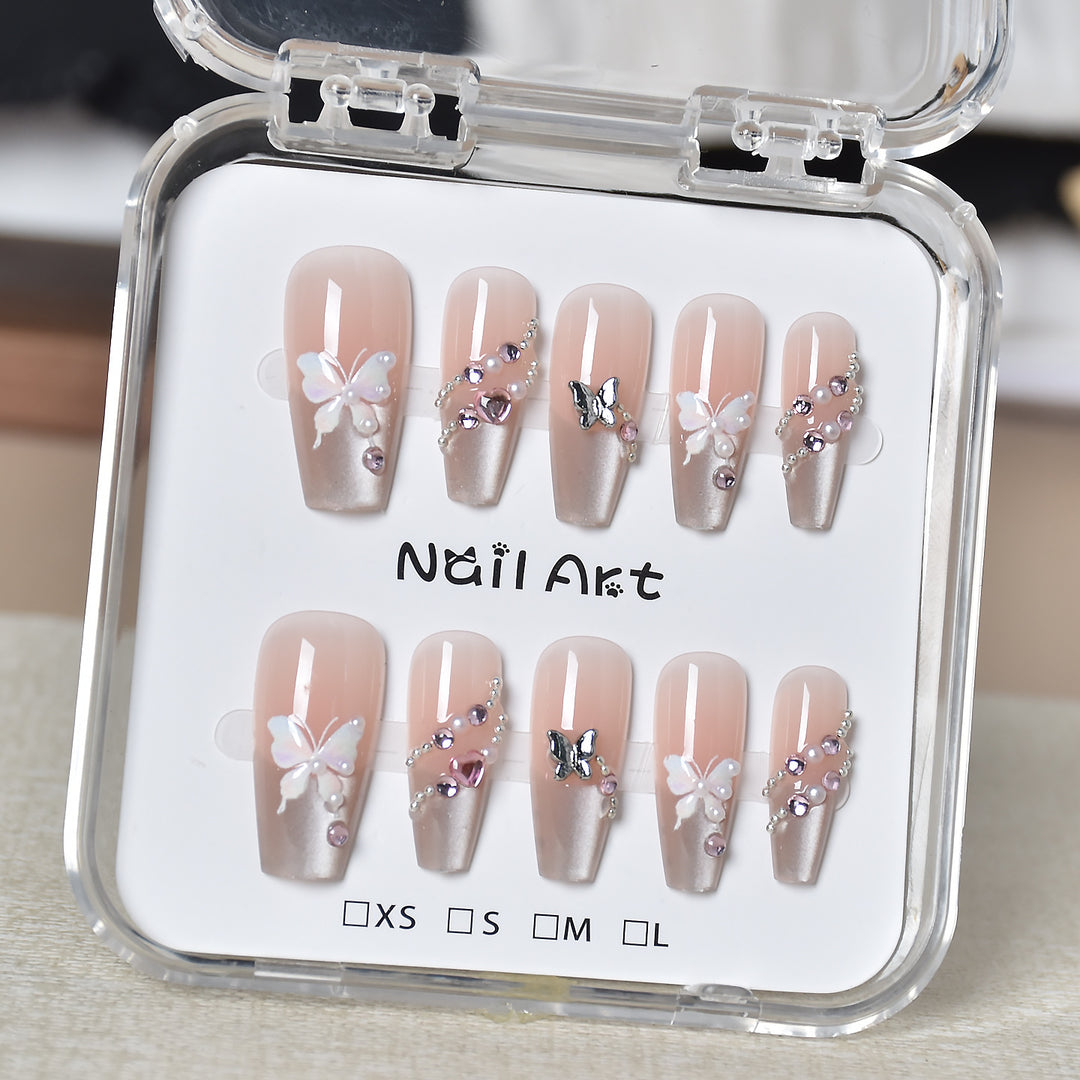 Premium Glamorous Press-On Nail Extensions Stornfield