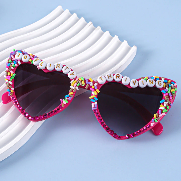 Decorative Birthday-Themed Fashion Sunglasses Stornfield