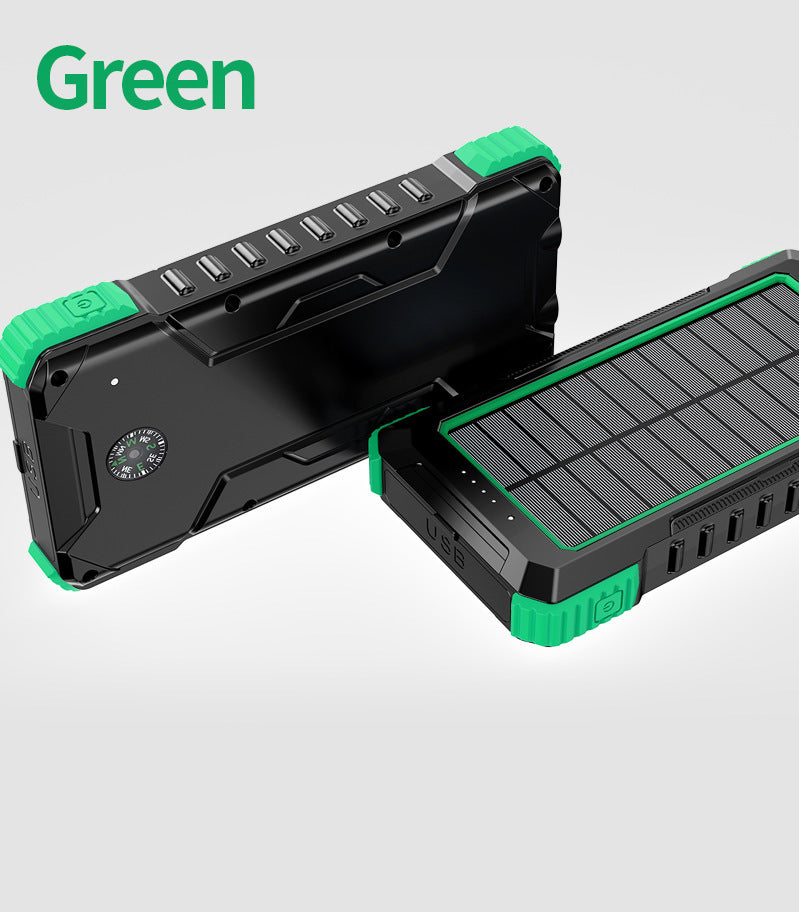 Solar Powerbank with Multiple USB Ports by Stornfield