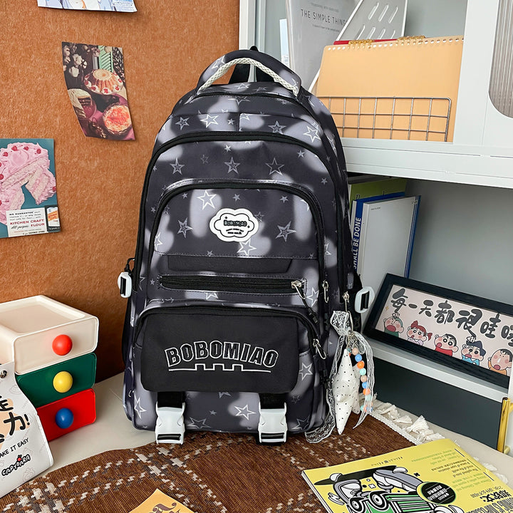 Star-Patterned Casual Backpack Stornfield 1791205372