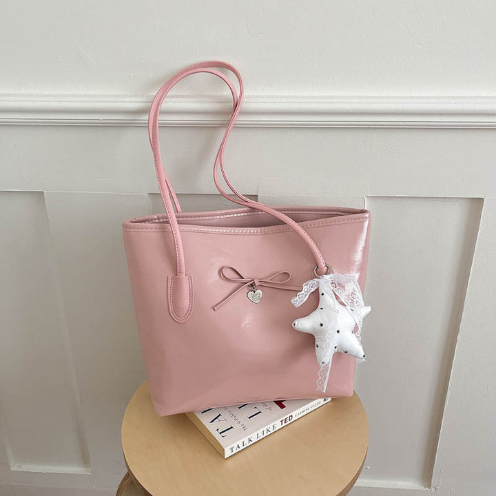 Elegant Decorative Bow Tote Bag