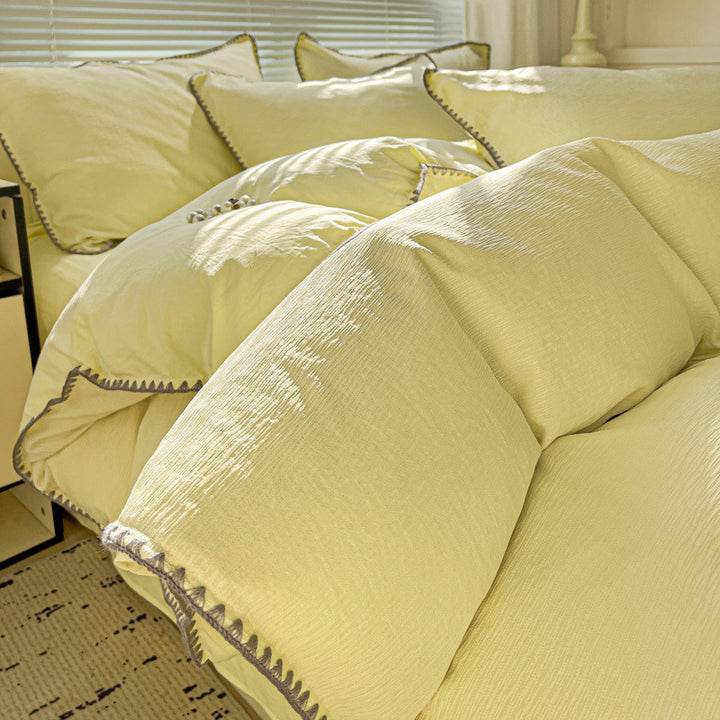 Elegant Textured Comforter Set