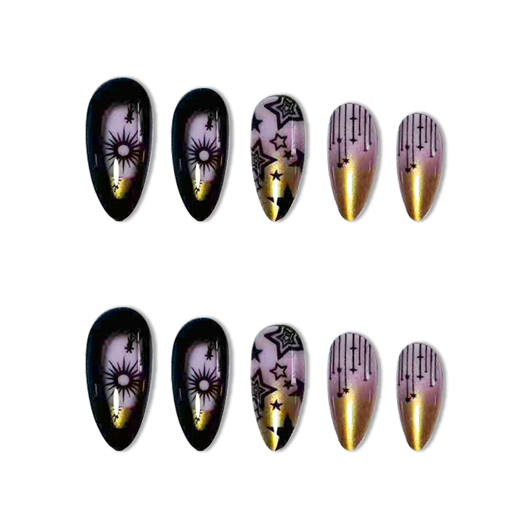 Decorative Stiletto Nail Art Extensions Stornfield
