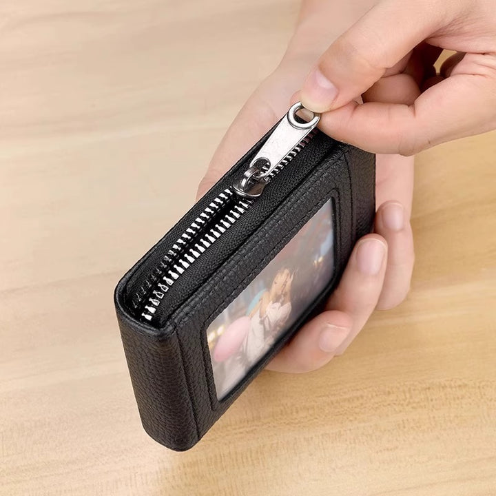 Compact Zippered Card Holder Stornfield