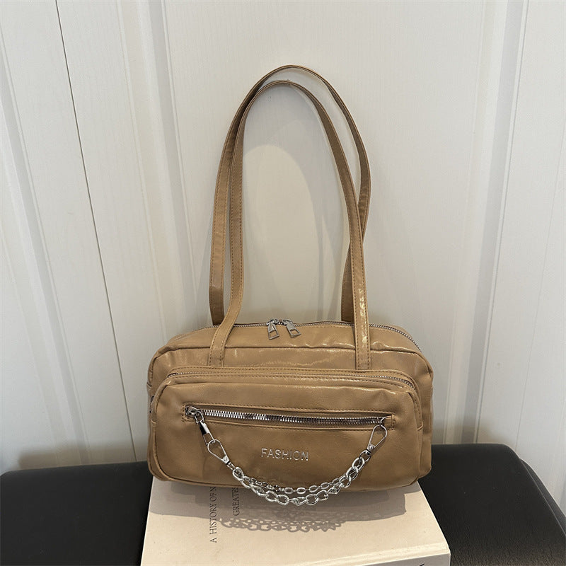 Trendy Multi-Pocket Handbag