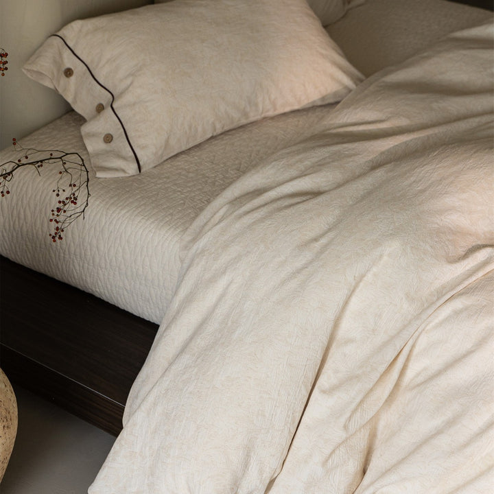 Luxury Washed Linen-Cotton Duvet Cover Set