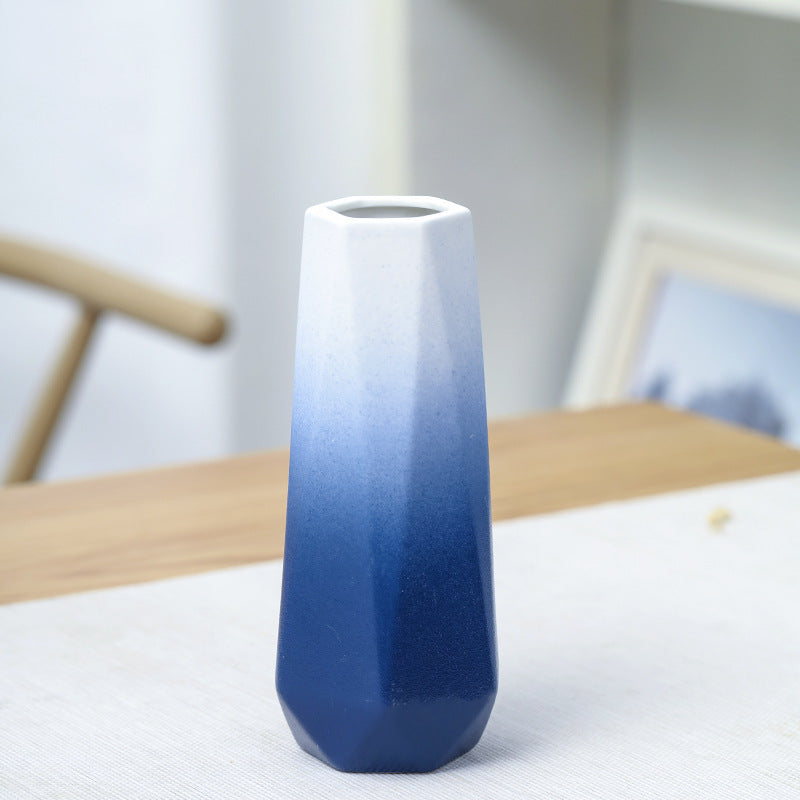 Geometric Modern Ceramic Flower Vase Stornfeild