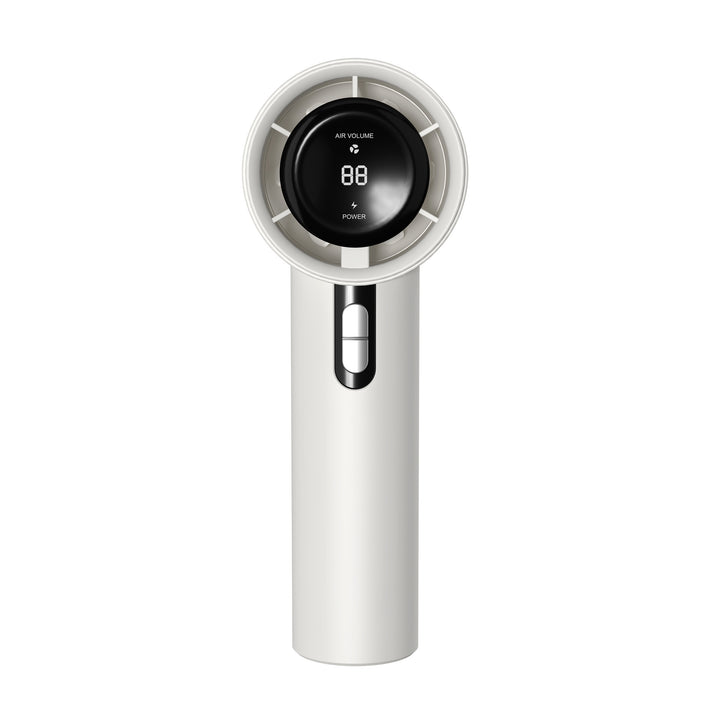 Cooling Multi-Speed Quiet Portable Rechargeable Handheld and Desktop Fan with LED Battery Display Stornfield