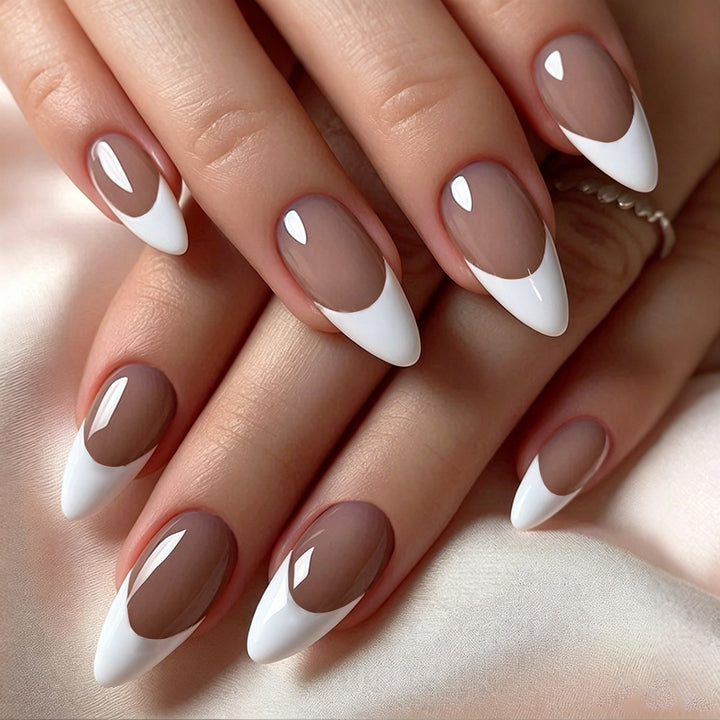 Stylish artificial nails with elegant tips Stornfield