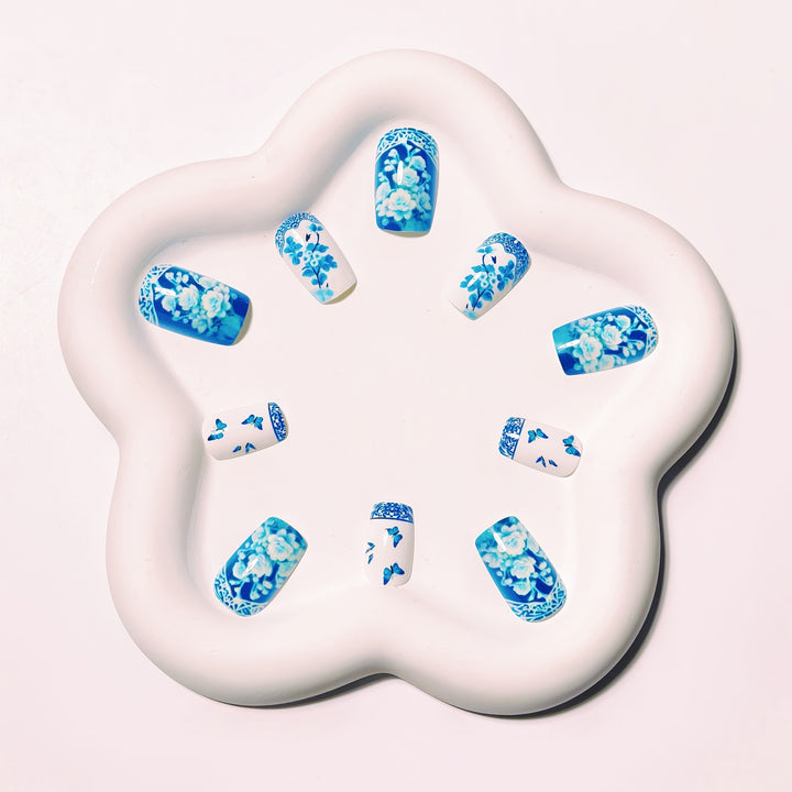 Creative Art Nails with Floral Design Stornfield