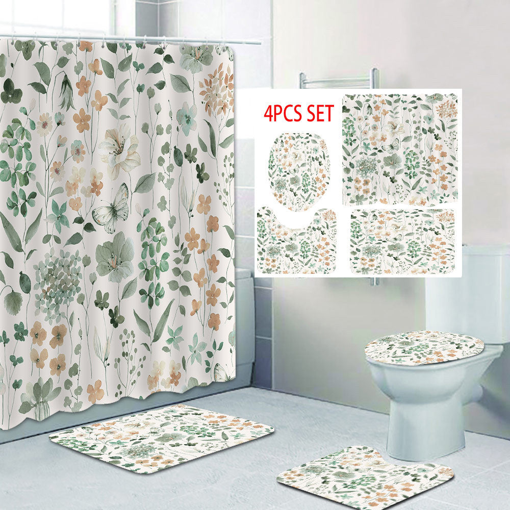 Floral Artistry Shower Curtain Stornfield
