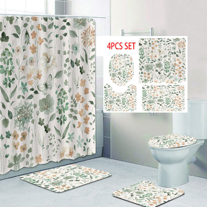 Floral Artistry Shower Curtain Stornfield