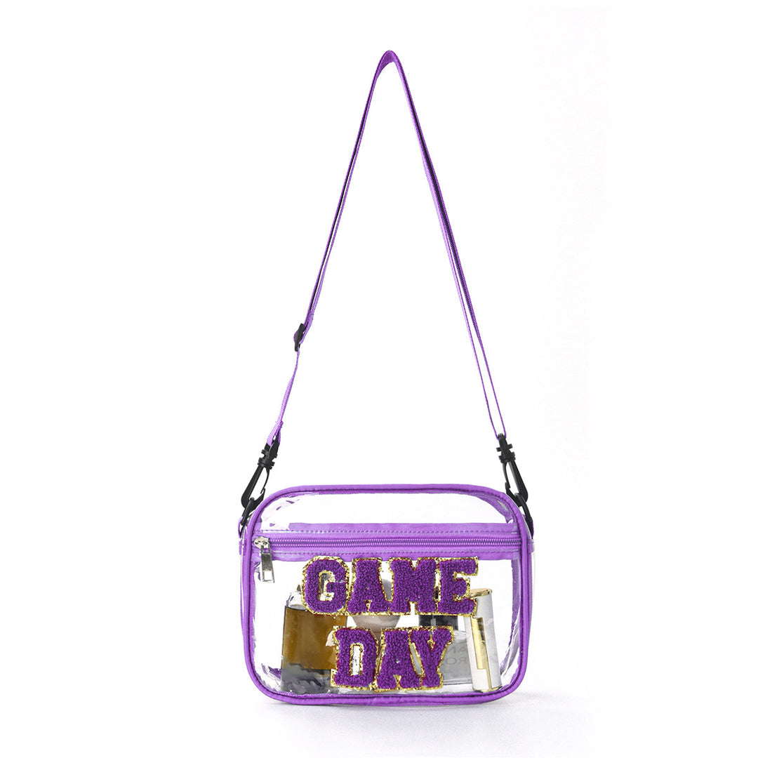 Transparent shoulder bag with clever design Stornfield