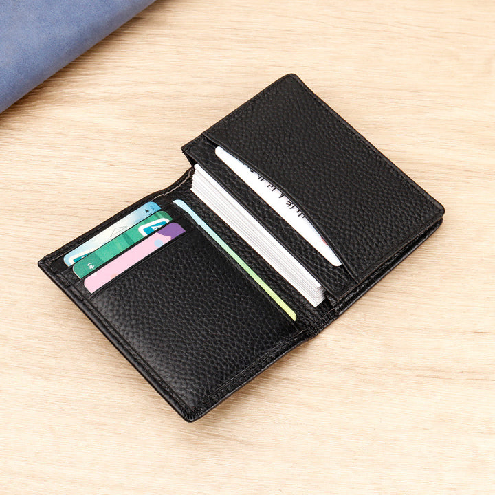 RFID-Blocking Leather Card Case Stornfield