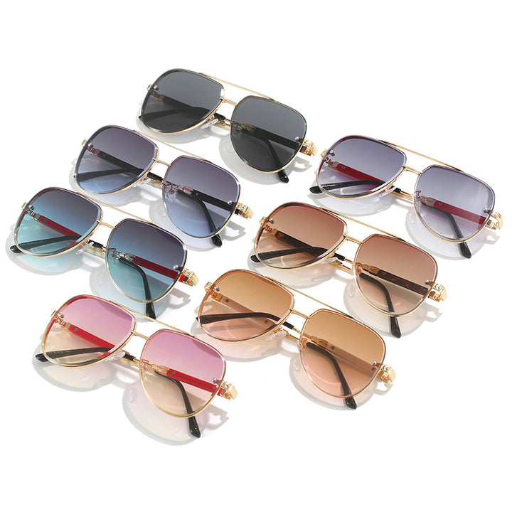 Fashion-Forward Oversized Aviator Sunglasses Stornfield