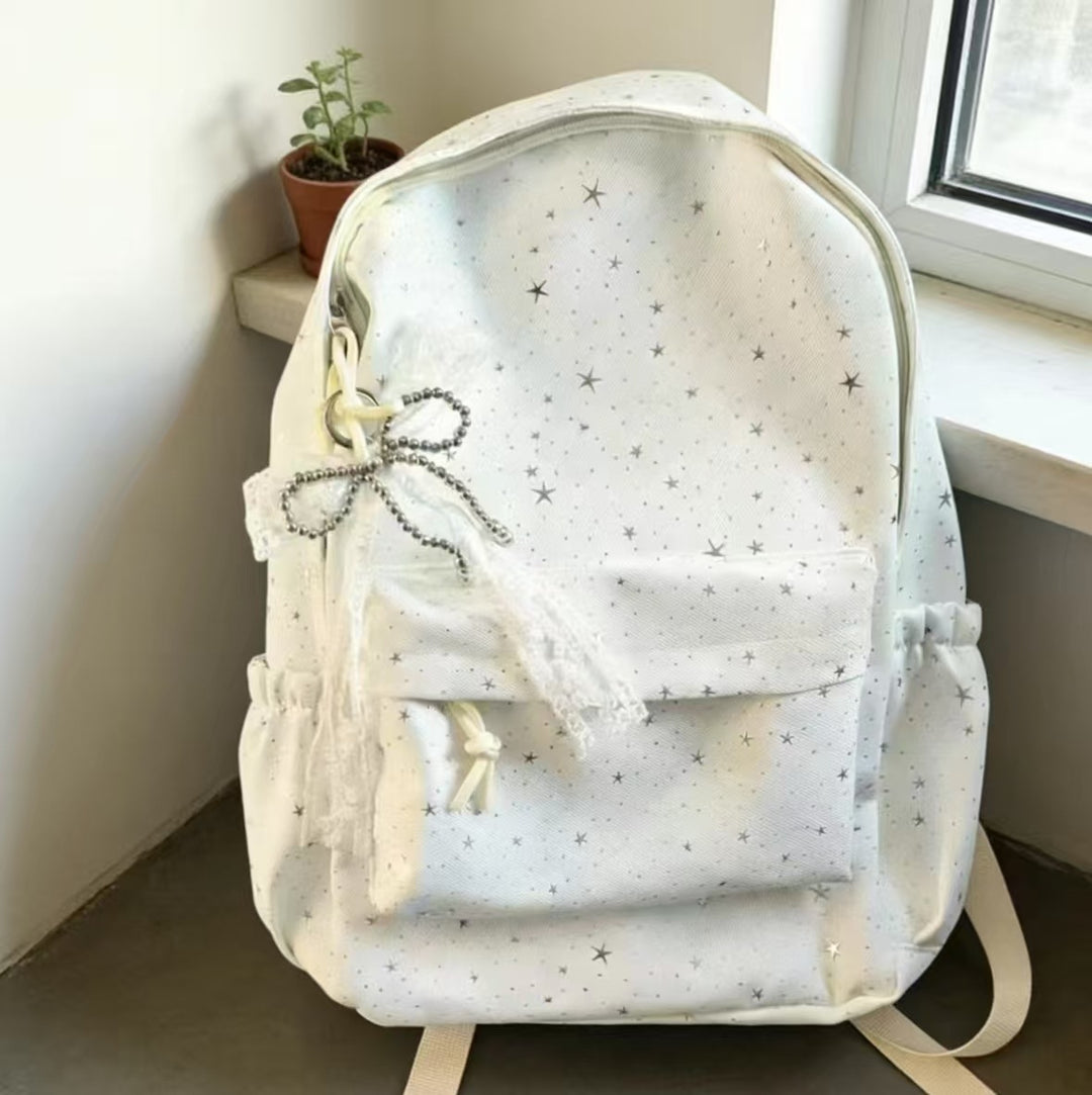 Whimsical Star-Embellished Backpack Stornfield