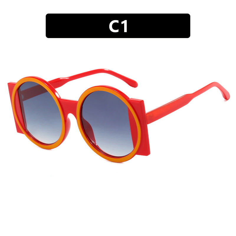 Women's oversized sunglasses with square frame and UV protection Stornfield