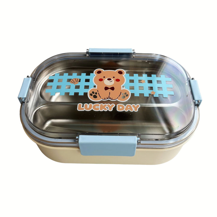 Bear-Themed Stackable Food Storage Container