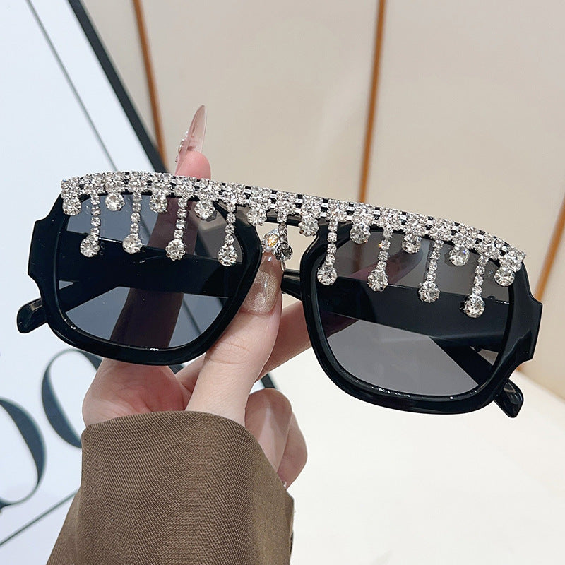 Glamorous Crystal-Embellished Sunglasses Stornfield