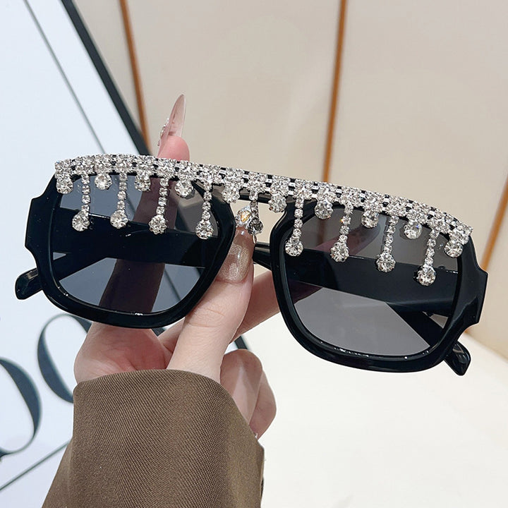 Glamorous Crystal-Embellished Sunglasses Stornfield
