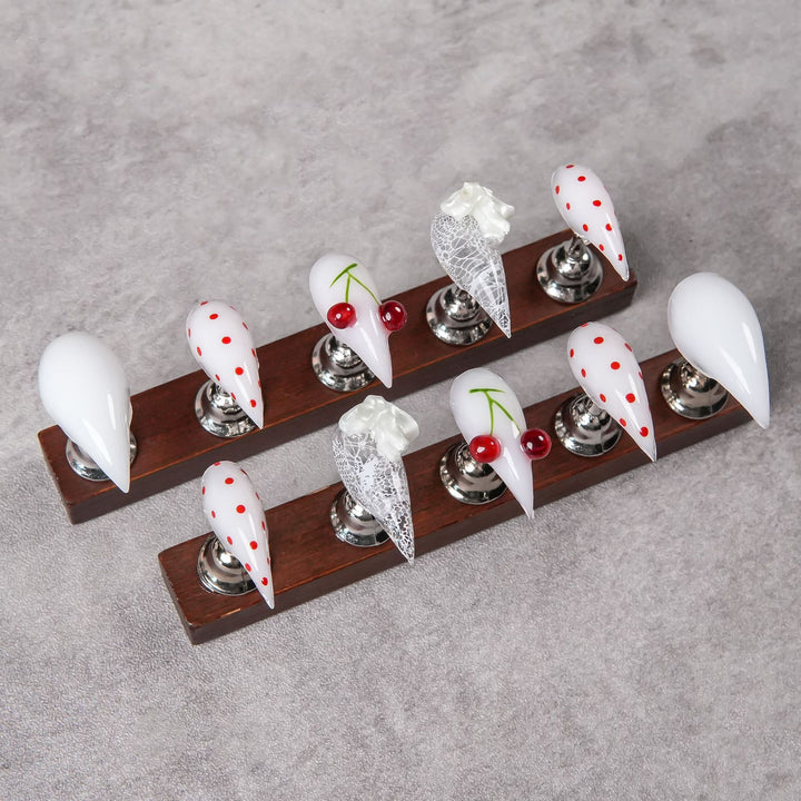Creative Ice Cream-Themed Press-On Nails