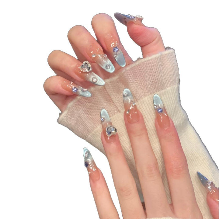 Ombre Nail Art Press-On Nails Set Stornfield