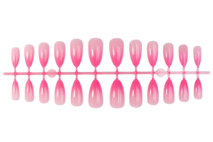 Artificial nails with elegant ombre design Stornfield