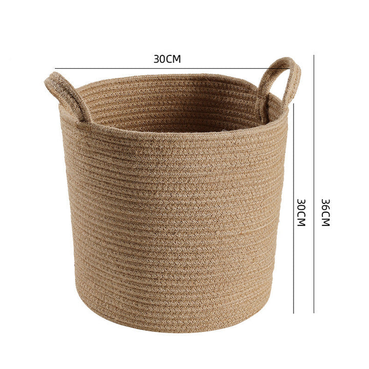 Natural Fiber Storage Basket Stornfield