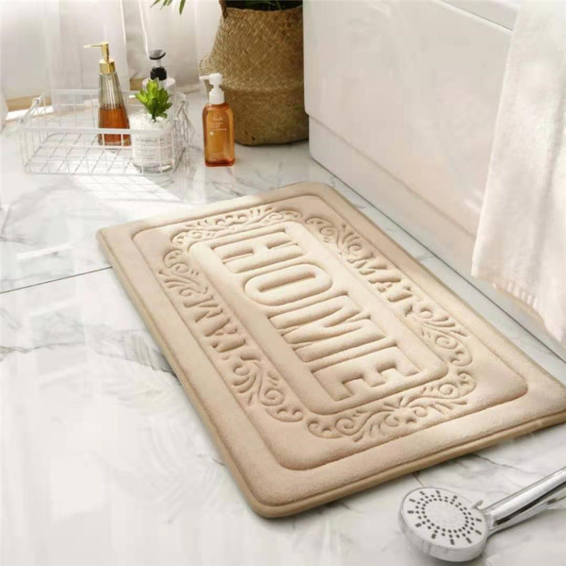 Decorative Home Bath Mat Stornfield