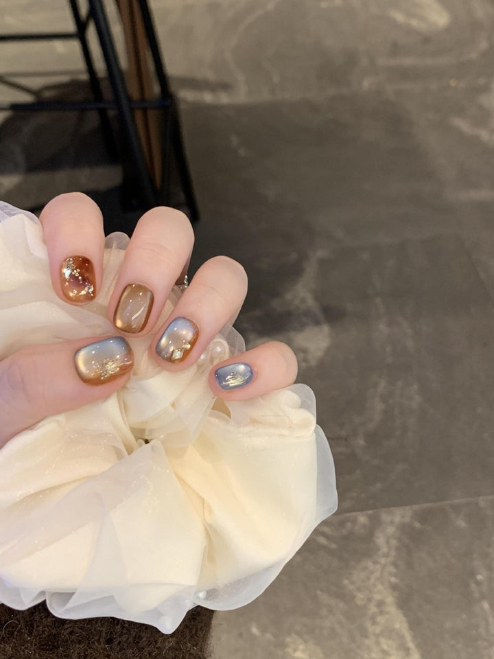 Art Nails In Elegant Gradient Color Stornfield